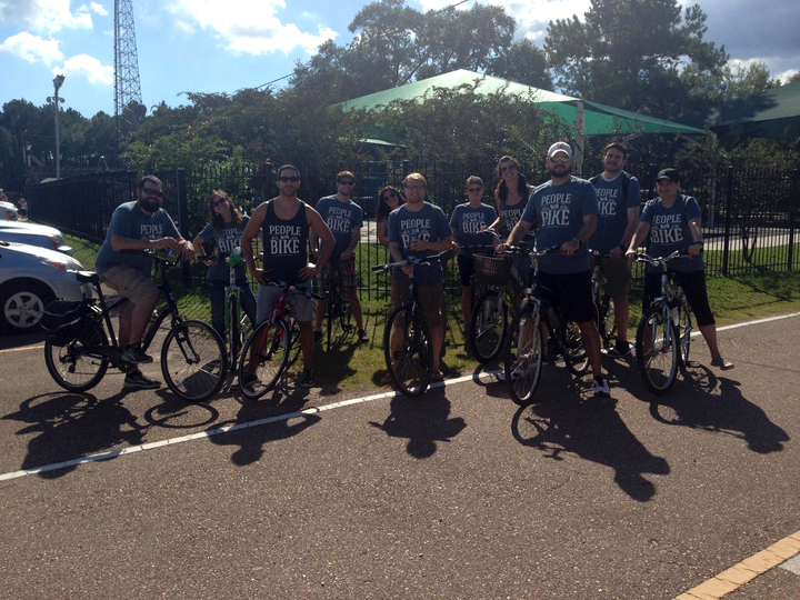 People Who Bike T-Shirt Photo