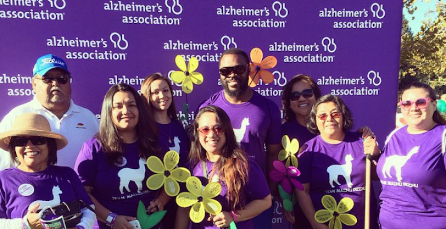 Picture of Alpacas Against Alzheimer's Custom T-Shirt Design Alpacas Against Alzheimer's T-Shirt Photo