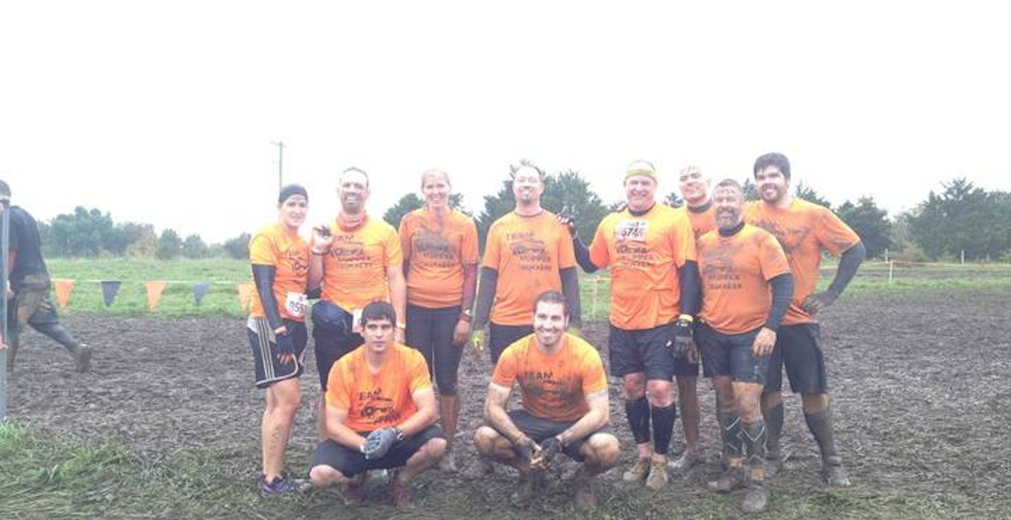 Mudder Truckers   Tough Mudder Missouri 2014 T-Shirt Photo