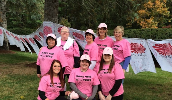 Picture of Save The Hooters! Custom T-Shirt Design Save The Hooters! T-Shirt Photo