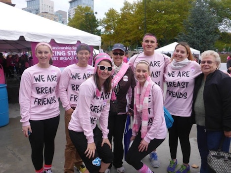 Breast Cancer Walk  T-Shirt Photo