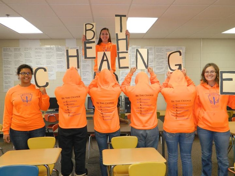 Be The Change T-Shirt Photo