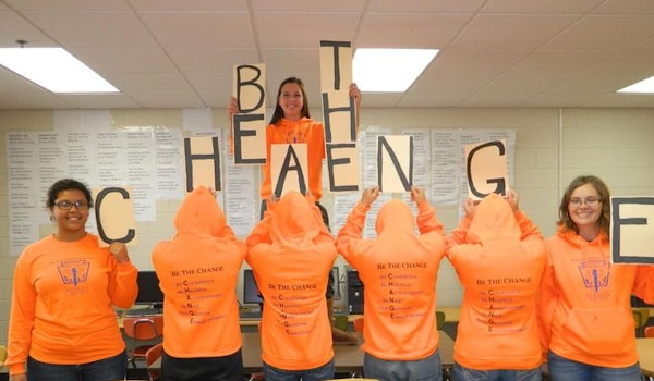 Picture of Be The Change Custom T-Shirt Design Be The Change T-Shirt Photo