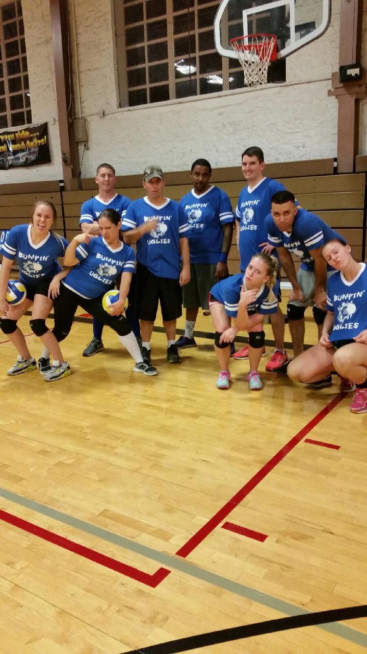 Bumpin' Uglies Volleyball Family T-Shirt Photo