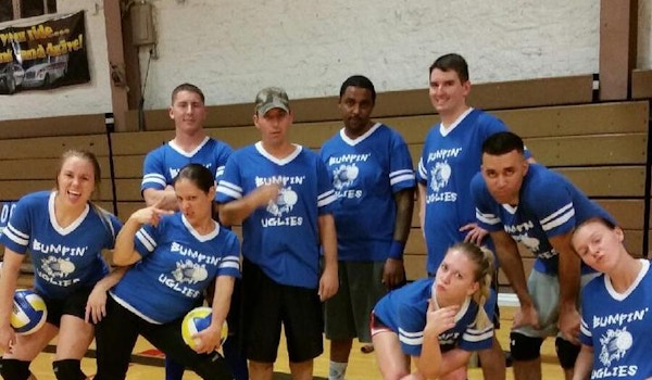 Bumpin' Uglies Volleyball Family T-Shirt Photo