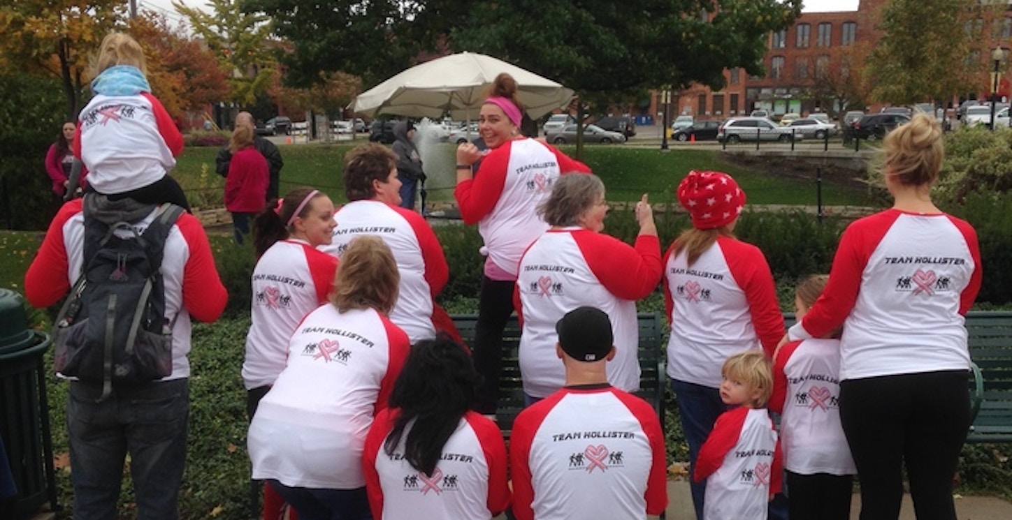 Making Strides For Breast Cancer Walk T-Shirt Photo