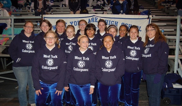 Picture of West York High School Colorguard Custom T-Shirt Design West York High School Colorguard T-Shirt Photo