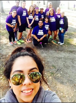 Team Paredez   Walk To End Alzheimer's T-Shirt Photo