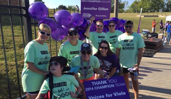 Voices For Viola, Walk To End Alzheimer's T-Shirt Photo