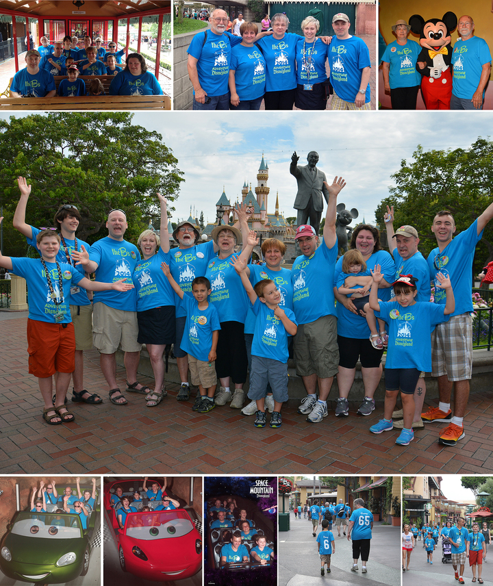 The B's Adventure In Disneyland! T-Shirt Photo