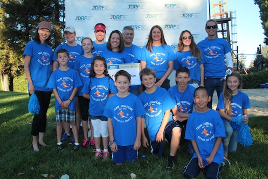 Jdrf: Walk For A Cure: Team Jonathan T-Shirt Photo