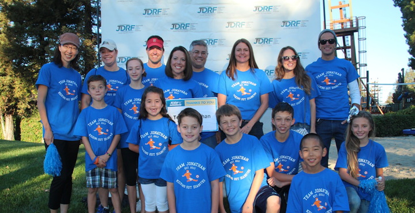 Jdrf: Walk For A Cure: Team Jonathan T-Shirt Photo
