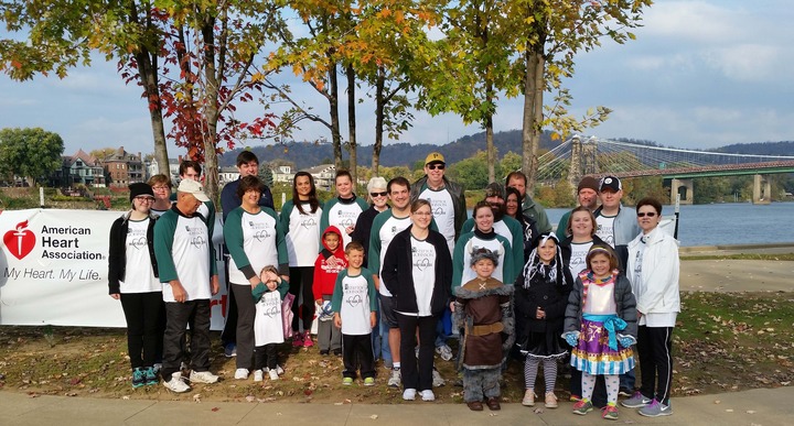 2014 Heart Walk Wheeling T-Shirt Photo
