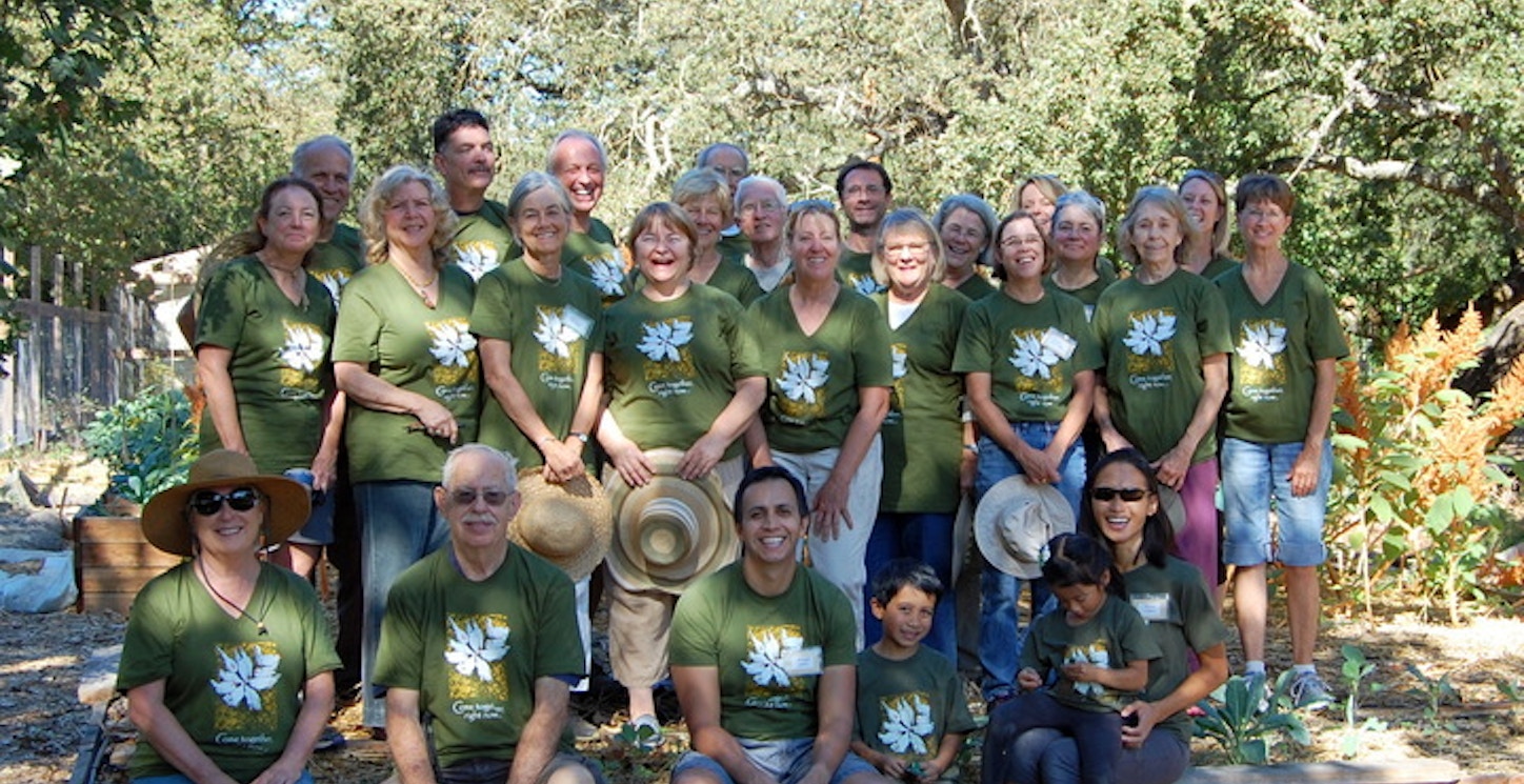 Lafayette Community Gardeners With "Chickens" T-Shirt Photo