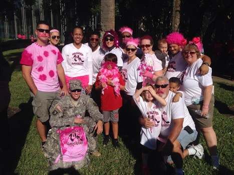 Walkers 4 Knockers Making Strides Against Breast Cancer T-Shirt Photo