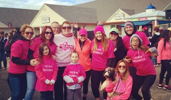 Team Trenkle Breast Cancer Walk, Ny 2014 T-Shirt Photo