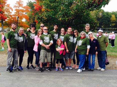 Ann's Thundering Herd Of Turtles At The Making Strides Against Breast Cancer Event T-Shirt Photo