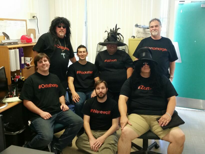 Pvs It Halloween Team  T-Shirt Photo