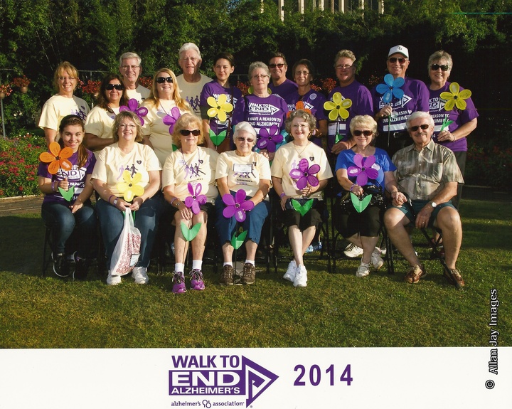Alzheimer's Memory Walk Orlando 2014 T-Shirt Photo