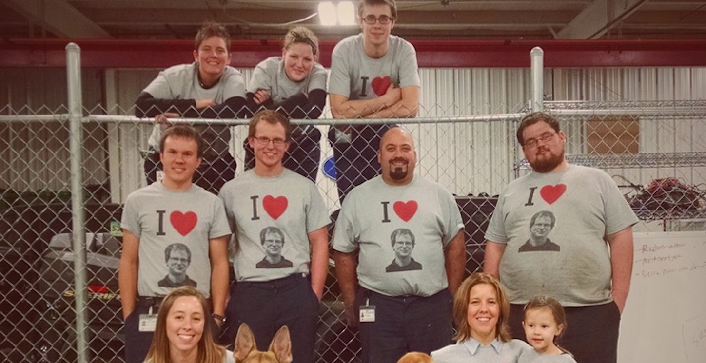 We Appreciate Our Employees Just A Little Too Much... T-Shirt Photo