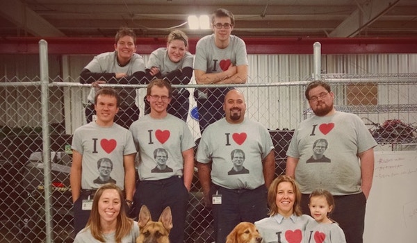 We Appreciate Our Employees Just A Little Too Much... T-Shirt Photo