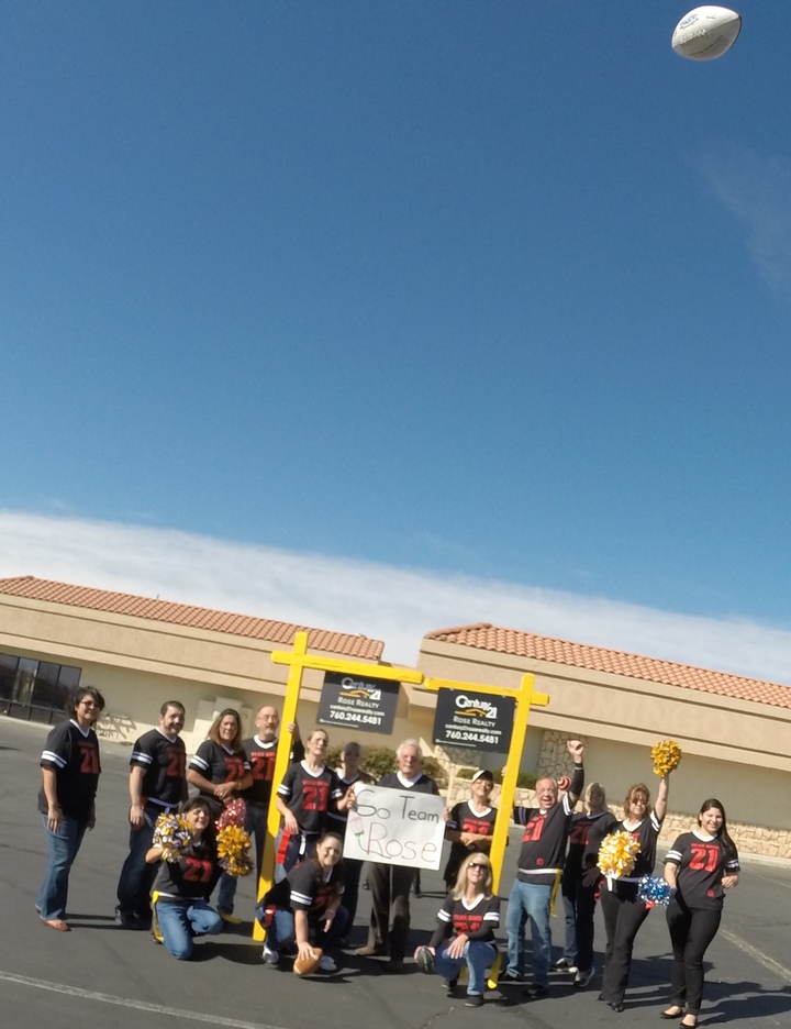 Century 21 Rose Realty Scores With Field Goal ! T-Shirt Photo