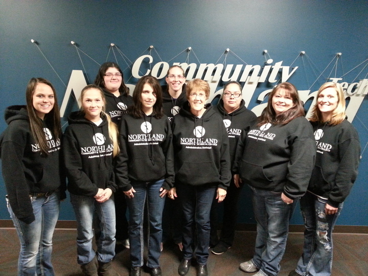 Administrative Assistant Program Students/Former Students/Advisor T-Shirt Photo