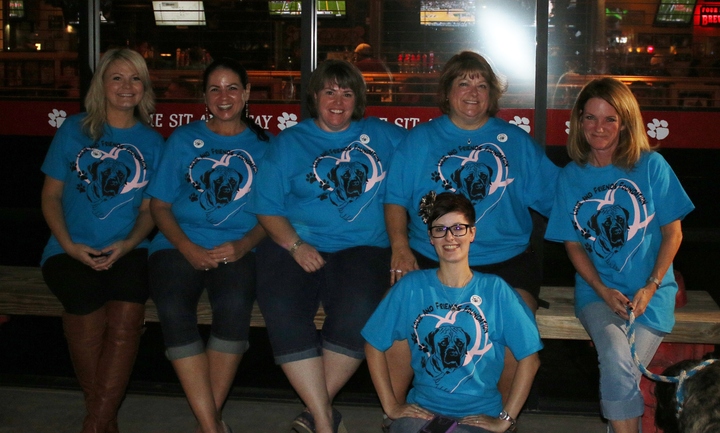 Louie And Friends Yappy Hour T-Shirt Photo