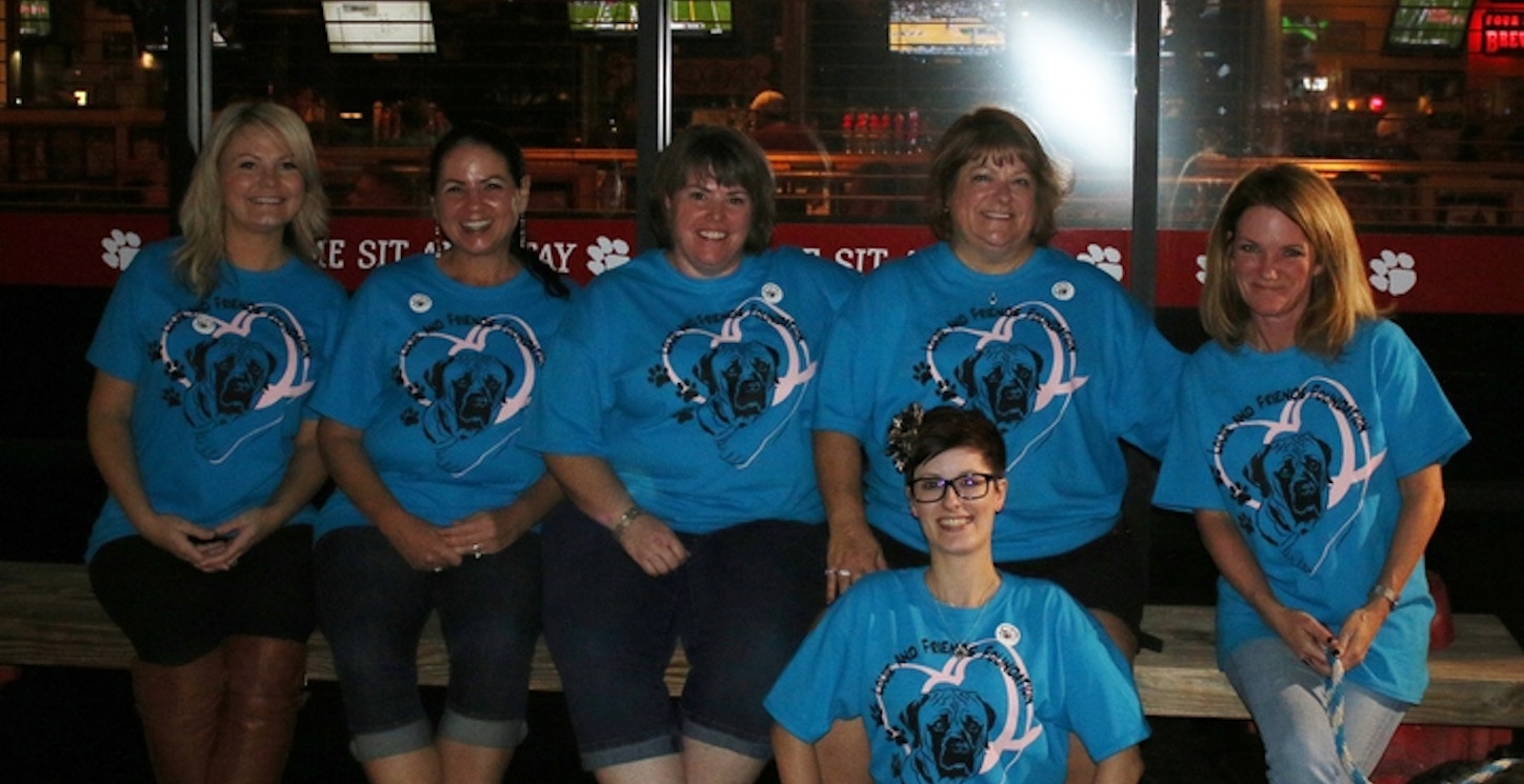 Louie And Friends Yappy Hour T-Shirt Photo