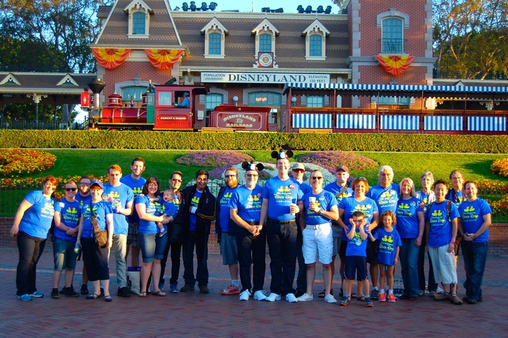 Duck Day In Disneyland! T-Shirt Photo