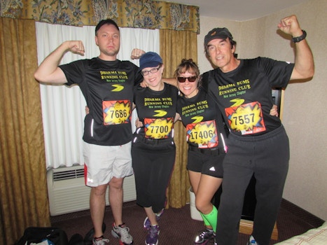The Dharma Bums Running Club T-Shirt Photo