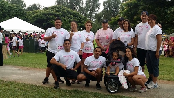 Team Betty 2014 Breast Cancer Walk T-Shirt Photo