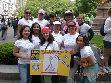 My Evolution   Aids Walk Ny 2008 T-Shirt Photo