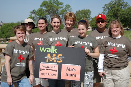 Ma's Team   2008 T-Shirt Photo