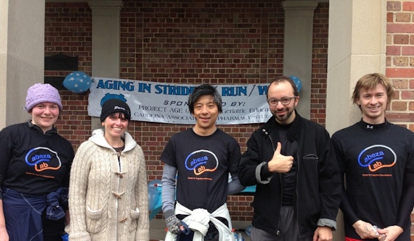 The Cabeza Lab At The Aging In Stride 5 K T-Shirt Photo