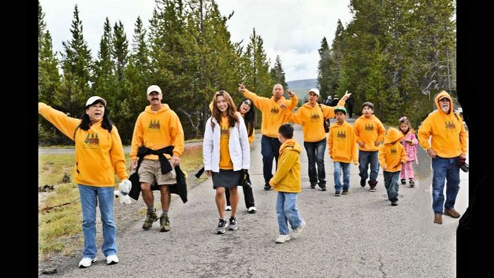 Yellowstone Family Adventure T-Shirt Photo