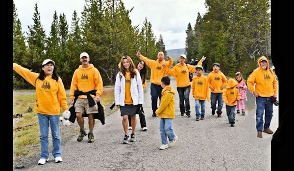 Yellowstone Family Adventure T-Shirt Photo