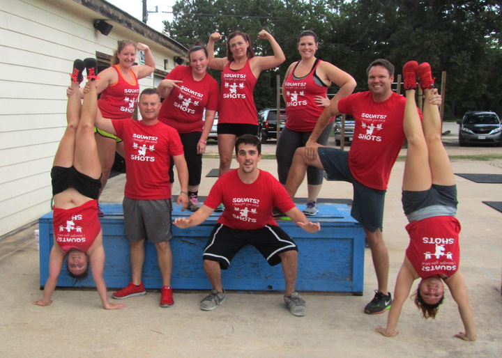 Shots & Squats  T-Shirt Photo