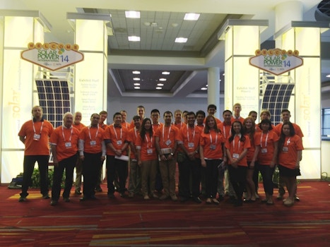 Solar Power International Volunteers T-Shirt Photo