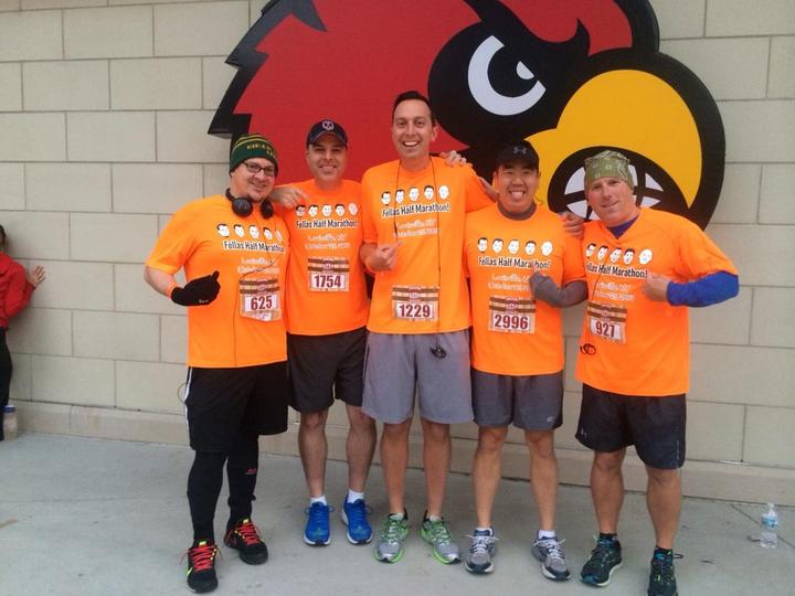 Fellas Half Marathon 2014 T-Shirt Photo