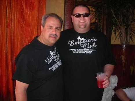 The Bachelor And One Of His Fellow "Clients" T-Shirt Photo
