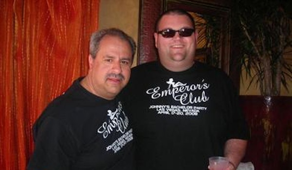 The Bachelor And One Of His Fellow "Clients" T-Shirt Photo
