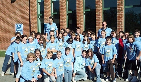 Middle School Team 7 2 Eagles T-Shirt Photo