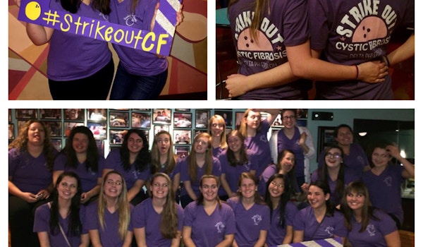 Picture of Delta Phi Epsilon #Strike Out Cf Custom T-Shirt Design Delta Phi Epsilon #Strike Out Cf T-Shirt Photo