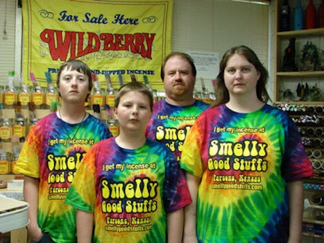 Smelly Good Stuffs Employees Get New Shirts T-Shirt Photo