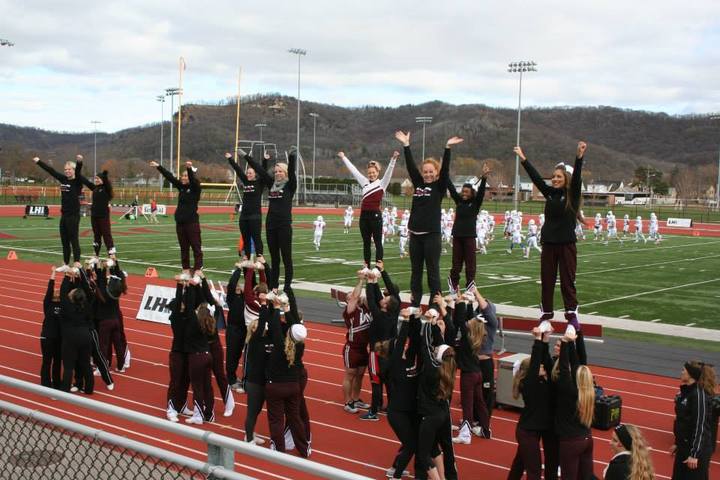 Uw La Crosse Cheer + Stunt Team And Alumni T-Shirt Photo