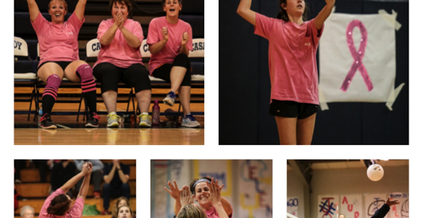 Casady Dig Pink Volleyball Game T-Shirt Photo