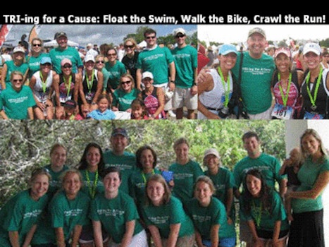Tri Ing For A Cause: The Mark Felice Childhood Cancer Fund T-Shirt Photo