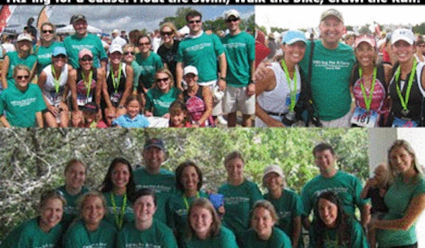 Picture of Tri Ing For A Cause: The Mark Felice Childhood Cancer Fund Custom T-Shirt Design Tri Ing For A Cause: The Mark Felice Childhood Cancer Fund T-Shirt Photo