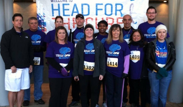 Team Ofm Brainiacs @ Head For The Cure T-Shirt Photo